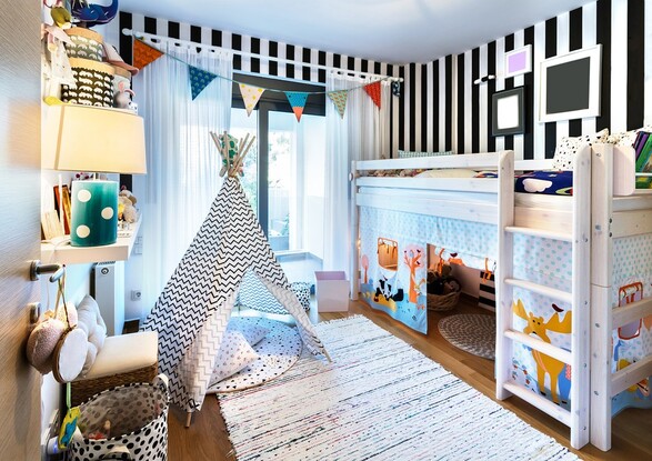 Дизайн детской комнаты для девочки: 45 лучших фото